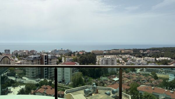 Blick über Avsallar bis zum Mittelmeer Ausblick morgens schon genießen